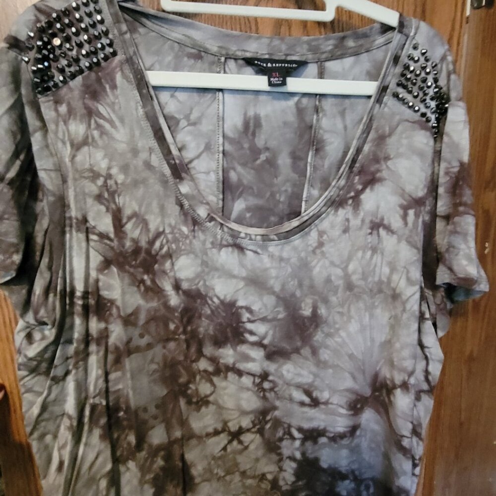 Rock & Republic Rocker Type Shirt Size XL - Picture 6 of 7